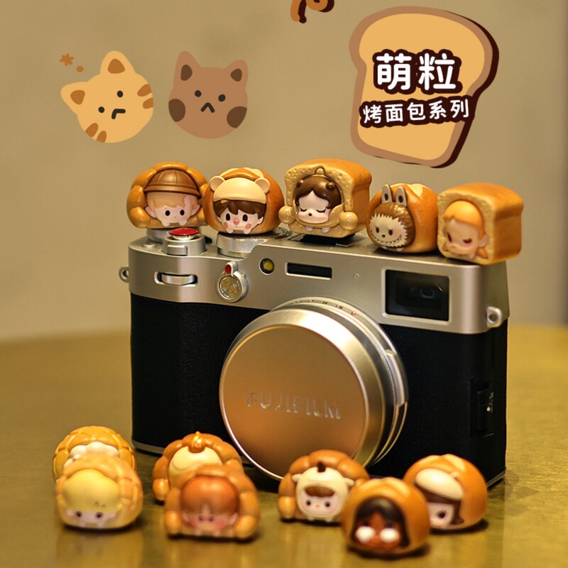 Bread Series Cute Camera Hot Shoe Cover Suitable for Fujifilm Instax Evoxt50, Canon R50, Sony