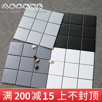 Simple Nordic style all porcelain mesh bottom mosaic tiles 300X300 kitchen bathroom wall tiles antique floor tiles