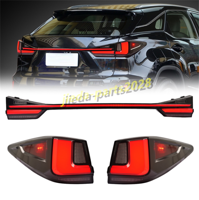 For Lexus RX350 RX450 RX450h 16-22 LED Rear Tail Lights