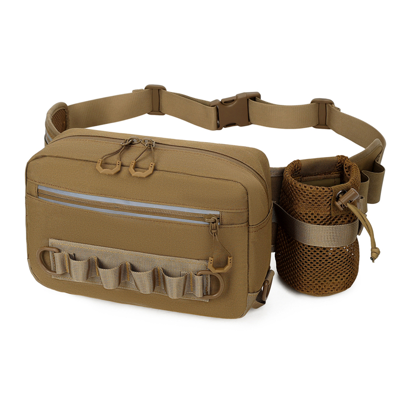 Waist Bag, Functional Lure Bag, Fishing Camouflage Tactical Wear-Resistant Construction Site Outdoor Hiking Cycling Motorcycle Travel Camouflage Tool Bag