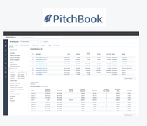 pitchbook PC edition Financial terminal database information Semi-annual One year