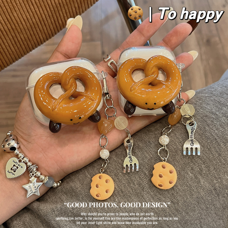 Cute 3D Alkaline Water Bread Suitable for Ikf Findair-Clip Earphone Case Air5/4/Pro3 Protective Cover Air01 Bluetooth Soft Case Sun/Venus/Fly/Findlite Anti-Drop Case Cute 3D Alkaline Water Bread Suitable for Ikf Findair-Clip Earphone Case Air5/4/Pro3 Protective Cover Air01 Bluetooth Soft Case Sun/Venus/Fly/Findlite Anti-Drop Case