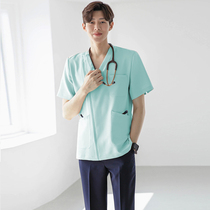 Korean fashion wash clothes men and women surgical clothes dental beauty salon operating room work clothes doctor clothes brush hand clothes