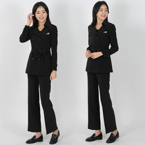 Autumn Winter High-end Hotel Attendants Work Clothes Women Beauty Front Desk Sales Department Reception Bank Tooling Professional Suits