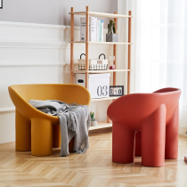 Nordic Elephant Legs Chair Mesh Red Ins Sloth designer Minjuku outdoor stool Childrens single sofa Leisure chair