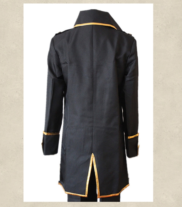 Gintama thực sự chọn đồng phục đội Chong Tian tổng COS quần áo mới nhóm chọn trái đất mười bốn Lang trang phục Cosplay nam - Cosplay cosplay hinata