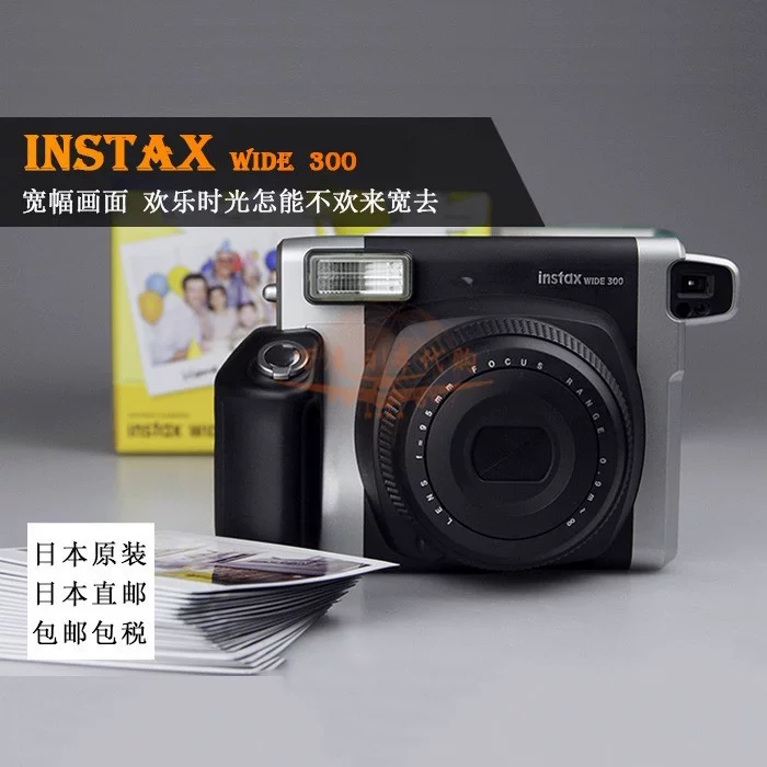 Японский подлинный Fuji instax WIDE400 Polaroid широкоформатная однообъективная камера спот