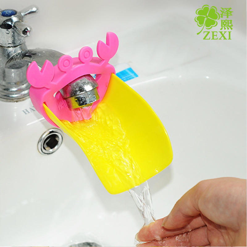 T5105 Sink Child Extension Water Diversion CREATIVE PLASTIC CARTOON WATER DIVERSION Cartoon Baby Washers