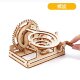 Track Ball Model Assembly Toy 3D Stereo Puzzle Wooden Roller Coaster Handmade Creative Educational DIY Gift
