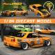 Nissan Skyline Gtr Gt-R34 Z-Tune Spoon 1:64 Alloy Car Model