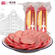 One Eclipse of the Home Refined Red Sausage 300g * 2 Shanghai Terrific Flavor Sausage Pork Cooked Meat Snacks