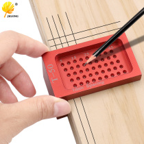 Scooters T50 dongle ruler Wood drawing ruler aluminium alloy T-scale measuring tool mini scribe