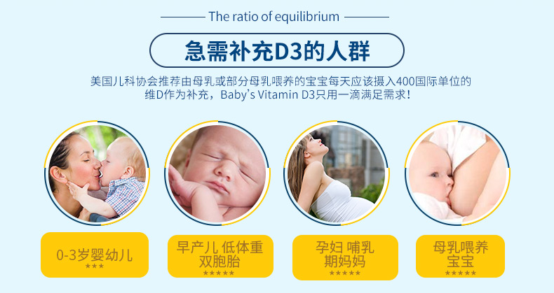 挪威小鱼婴幼儿维生素D3滴剂