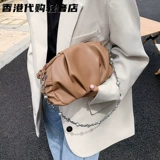 Цепь из жемчуга, сумка через плечо, летняя сумка на одно плечо, премиум класс, в западном стиле