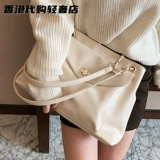 Зимняя вместительная и большая сумка на одно плечо