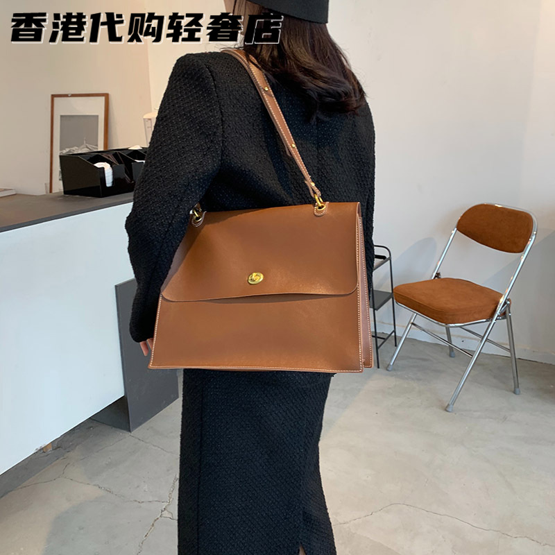 French official Mk II women's bag leather 2022 new large-capacity commuter casual shoulder messenger bag