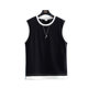 ເສື້ອຍືດຜູ້ຊາຍ ice cotton pure cotton sleeveless shirt outer wear vest bottoming loose casual sweat-absorbent top women's sports undershirt