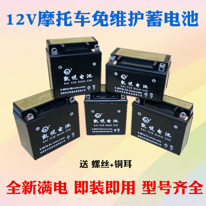 Locomotive Battery Cell 12V9A Accumulator Dry Cell Dry-ride Beam Scooter tricycle 12V7A free of maintenance