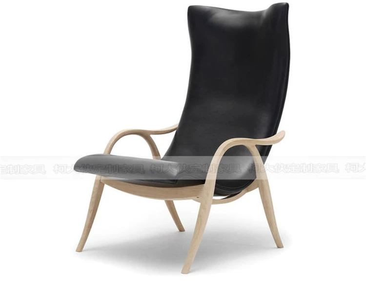 Đan Mạch ánh sáng sang trọng thiết kế nội thất cổ điển văn phòng liên hệ ghế ánh sáng nhà lười ghế phòng chờ phổ biến nóng ghế