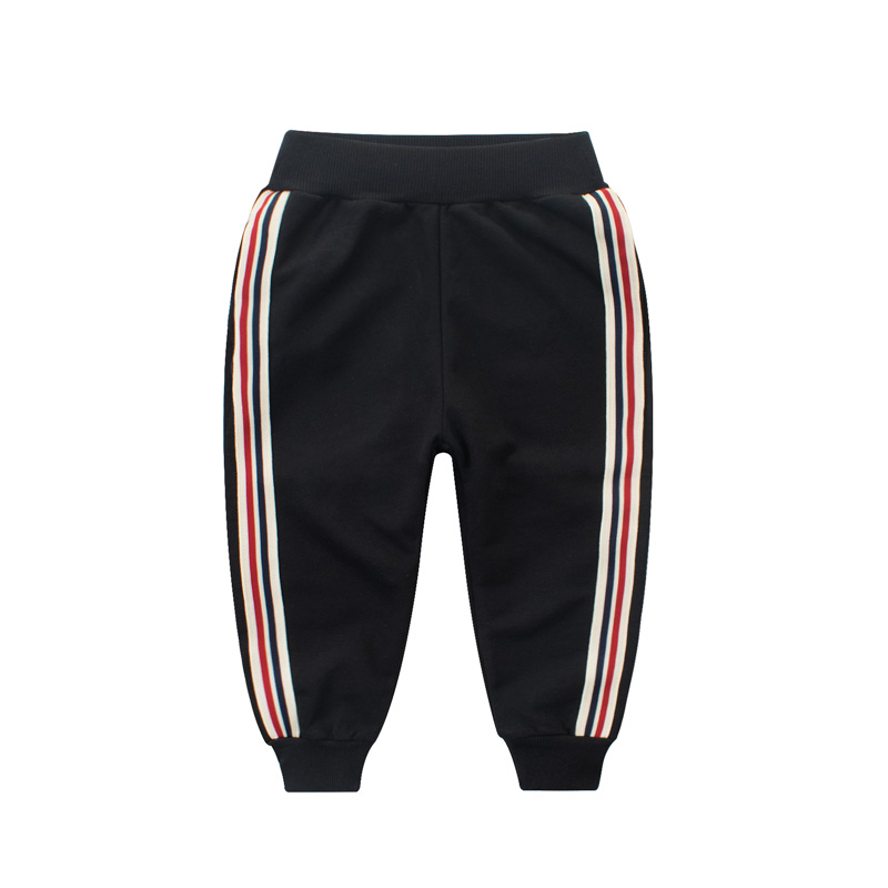 mùa thu mới childrens quần áo trẻ em vừa và nhỏ quần mùa thu trẻ em sweatpants cậu bé bông quần triều.