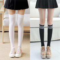  Japanese sexy cd cross-dressing high tube socks Mens boys ladyboy stockings soft sister womens clothing supplies over-the-knee socks