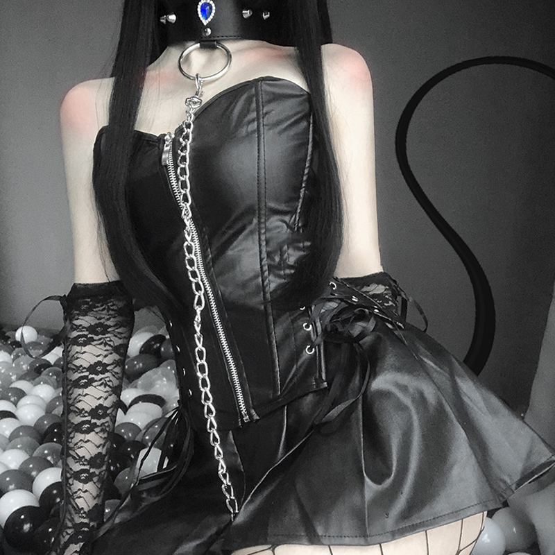 Large size SEXY PSEUDO-BRIDESMAID BOUQUET SUIT TIGHT BODY ANTI-STRINGS FEMALE DRESS GAGS RABBIT GIRL UNIFORM LEATHER CLOS ACCESSORIES