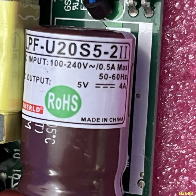 Original network switch switching power supply LPF-U20S5-2II power board router 5V4A