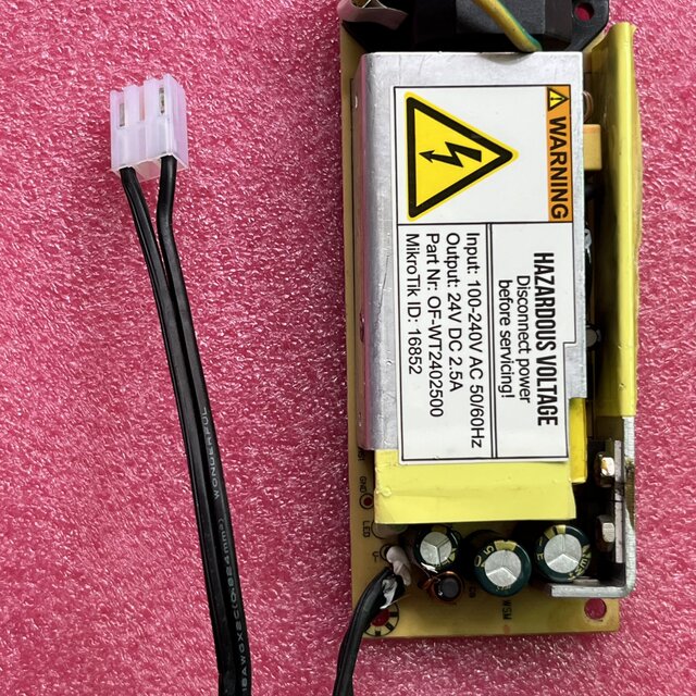 Original WT2400400-R6 network switch switching power supply OF-WT2402500 power board 24V2.5A