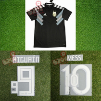 5291 football Argentina 2018 away jersey with printing can buy single BQ9341 CD8565