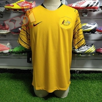 5291 Football Australia 2018 home jersey printed can be sold single 893852-739