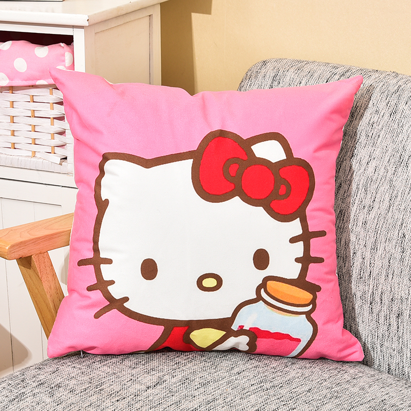 Xin chào kt Hello Kitty dễ thương phim hoạt hình gối hellokitty mèo sofa gối đệm món quà con