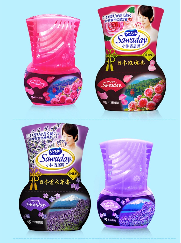 nuoc lau san nha Kobayashi Dược Xiangjuyuan Không khí trong lành Hương thơm trong nhà Chất lỏng hương liệu gia dụng Nhà vệ sinh Phòng tắm khử mùi - Trang chủ nước xịt kính