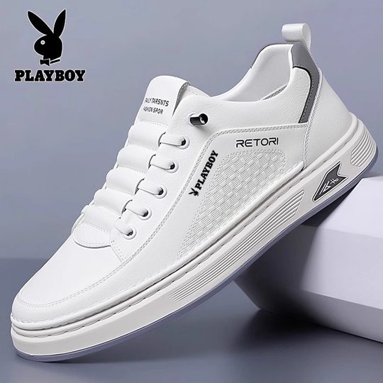 Playboy genuine leather breathable casual shoes
