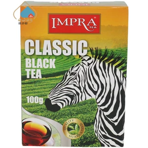 Шри -Ланка impla Классический черный чай 100 г зерно черный чай Ceylon Tea Импортный чайная коробка Бесплатная доставка