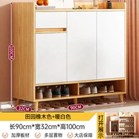 [Нажмите на модель ★ Три двери] цвета пастоанского дуба+теплый белый (90*32*100)