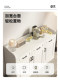 Drawer Cabinet for Bedroom Storage, Living Room Floor-Standing Cabinet, Cream-Style New Sofa Side Cabinet, Wall-Mounted Drawer Cabinet