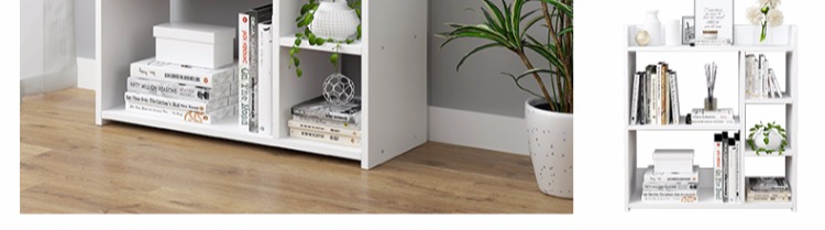 Giá sách đơn giản hiện đại đơn giản kinh tế kệ kệ không gian hạ cánh sáng tạo phòng ngủ sinh viên lưu trữ tủ sách nhỏ - Kệ giá để giầy dép