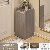 [Модель стоячего шкафа, которую можно сочетать с табуретом для пеленания обуви] Кедровое дерево Tianchen 26*30*68 см (толстая экологическая доска из массива дерева)