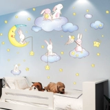 Мультяшная наклейка на стену, детские наклейки для раннего возраста, раннее развитие