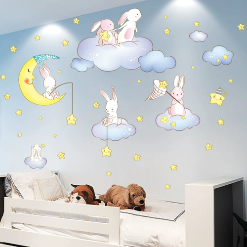 Мультяшная наклейка на стену, детские наклейки для раннего возраста, раннее развитие