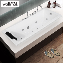 Built-in bathtub Single adult acrylic tub Home bathroom Hotel built-in constant temperature surf bath