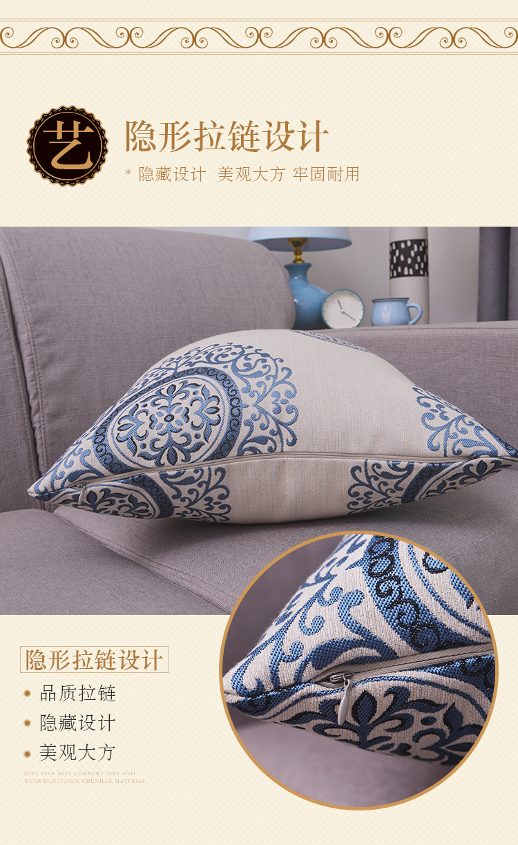 Trung Quốc đệm giả cổ điển rắn đồ gỗ gỗ gụ sofa gối thắt lưng đệm sofa trở lại với lõi tùy chỉnh gối ghế sofa