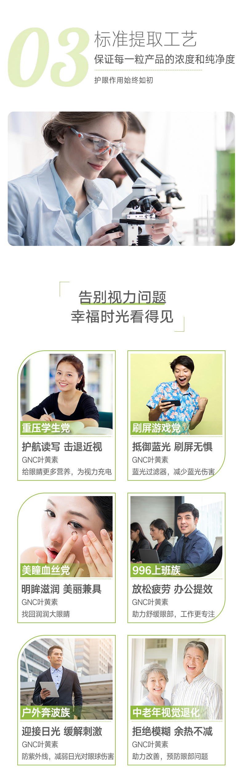 GNC 健安喜叶黄素 40mg