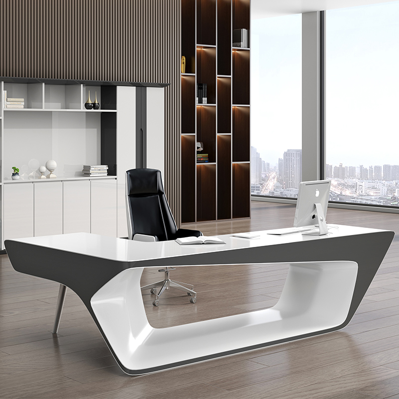 Modern fashion boss table manager table manager table manager table simple room room Creative paint white desk