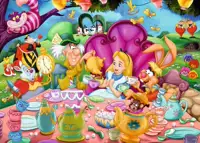 Spot Alice Dreamwim Wonderland Ravensburger немецкая импортная головоломка 1000 штук