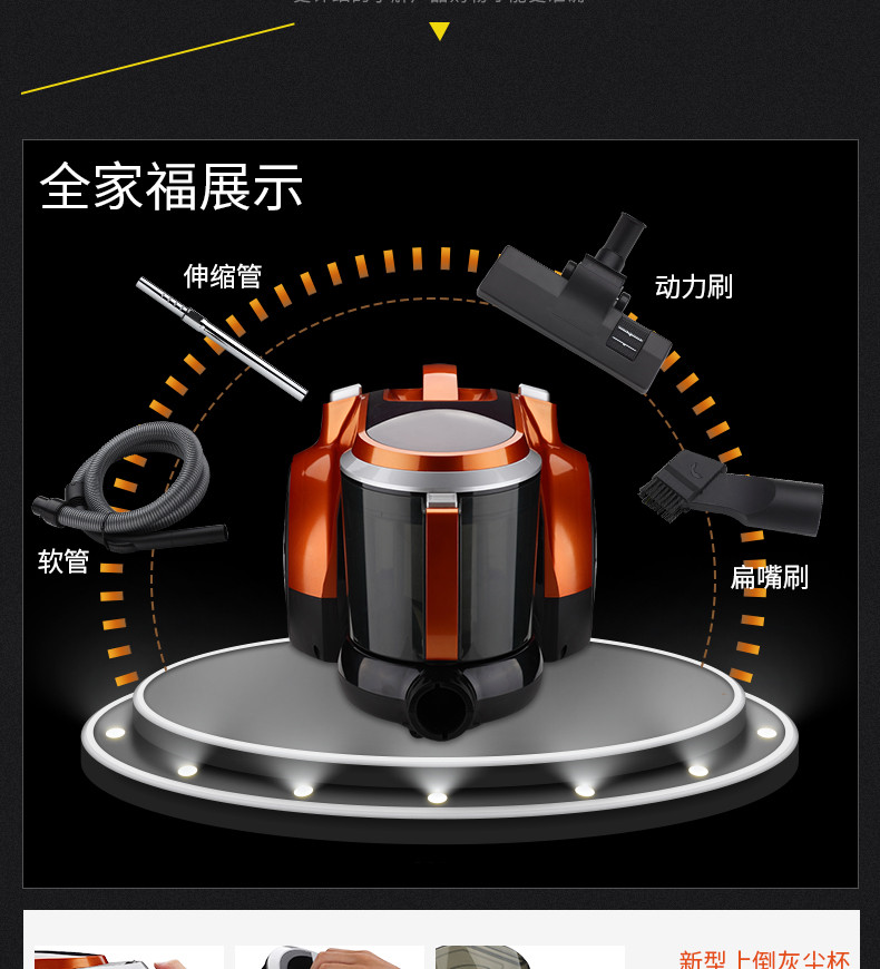 Máy hút bụi khô và ướt Midea OEM máy hút bụi cầm tay siêu yên tĩnh mini mạnh mẽ robot hút bụi xiaomi gen 1