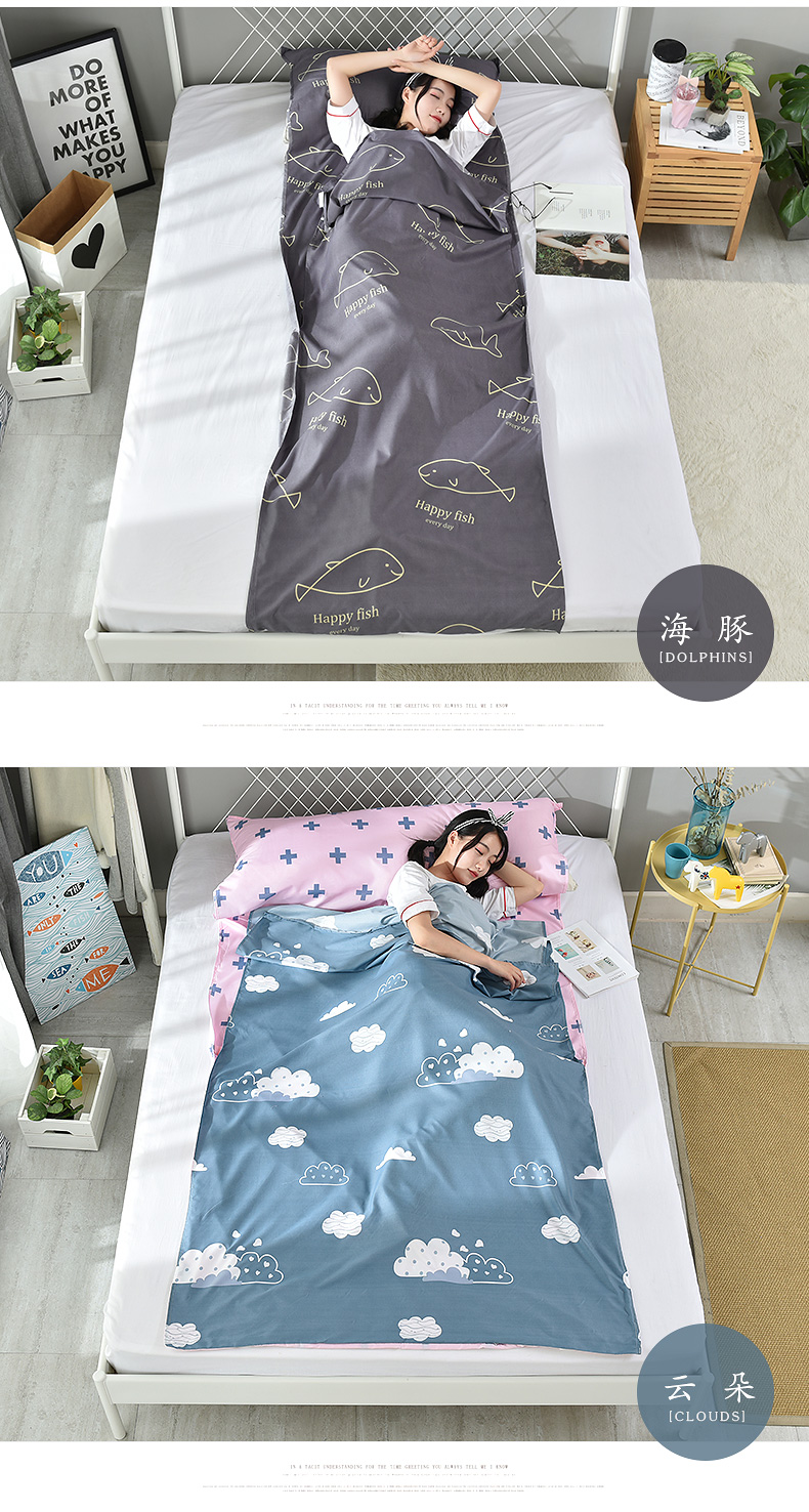 Khách sạn bẩn túi ngủ người lớn di động ngoài trời du lịch đôi chăn khách sạn du lịch du lịch đơn tấm chống bẩn túi ngủ naturehike