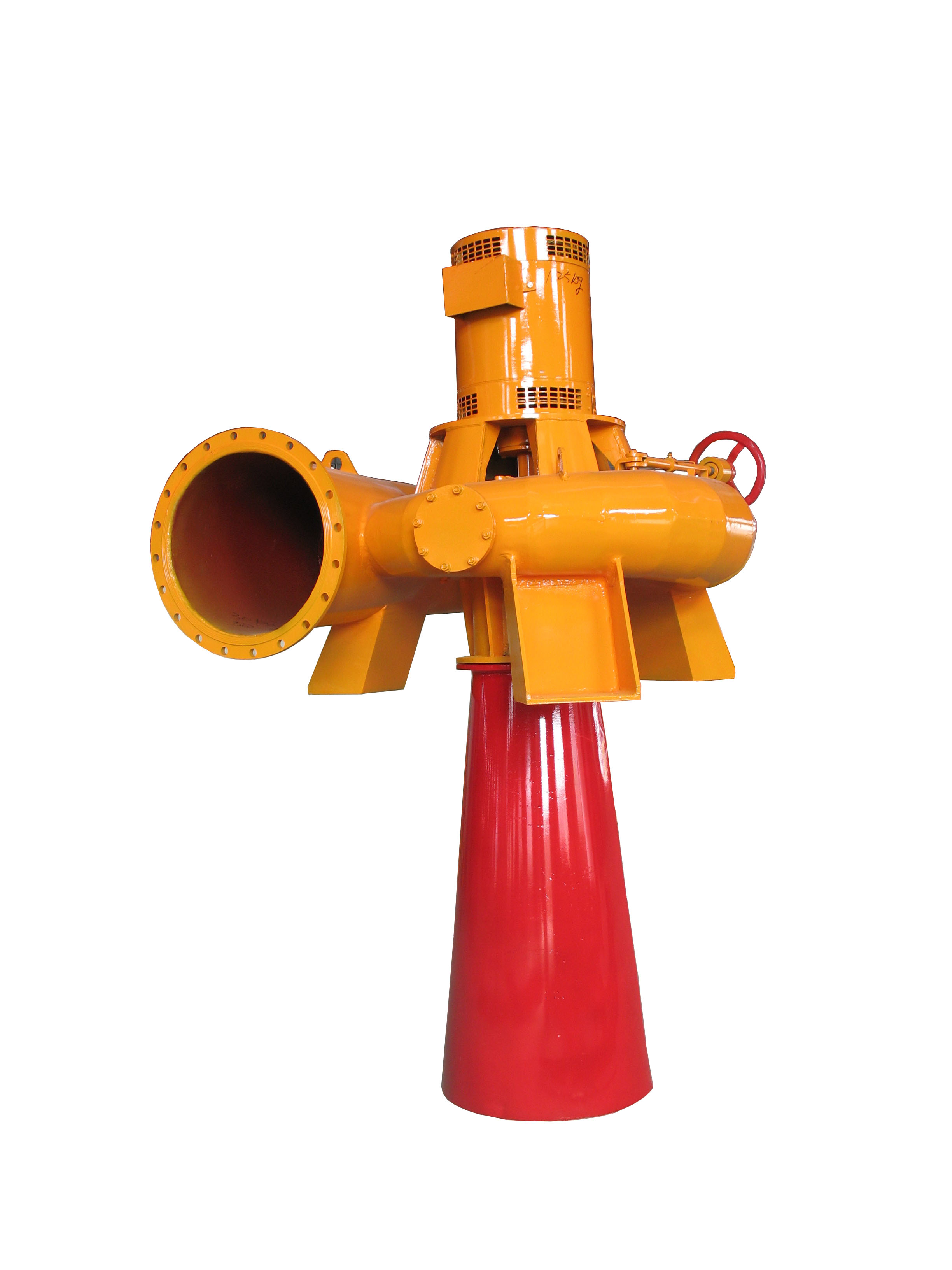 75KW pressurized axial flow hydroelectric generator set telephone 18078055000