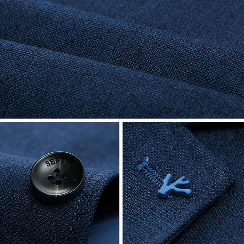 Septwolves, тонкий костюм для отдыха, осенняя куртка, 2020