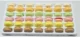 Bánh trang trí đồ trang trí bán thành phẩm bánh macaron màu tráng miệng snack snack snack kem DIY84 lát - Trang trí nội thất